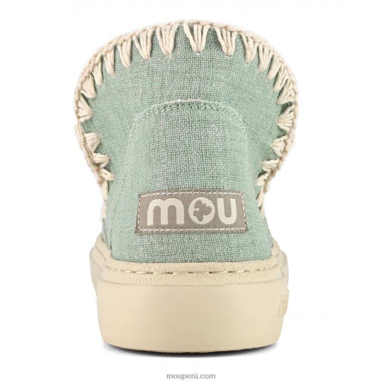 cáñamo con brillo audaz mujer 8DRXZ87 mezcla verde Mou