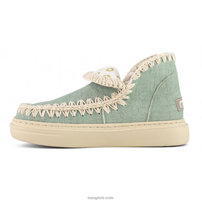 cáñamo con brillo audaz mujer 8DRXZ87 mezcla verde Mou