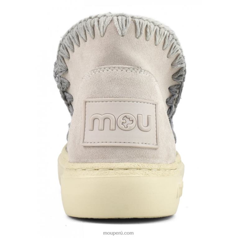 costuras degradadas de gamuza audaz mujer 8DRXZ83 tiza Mou