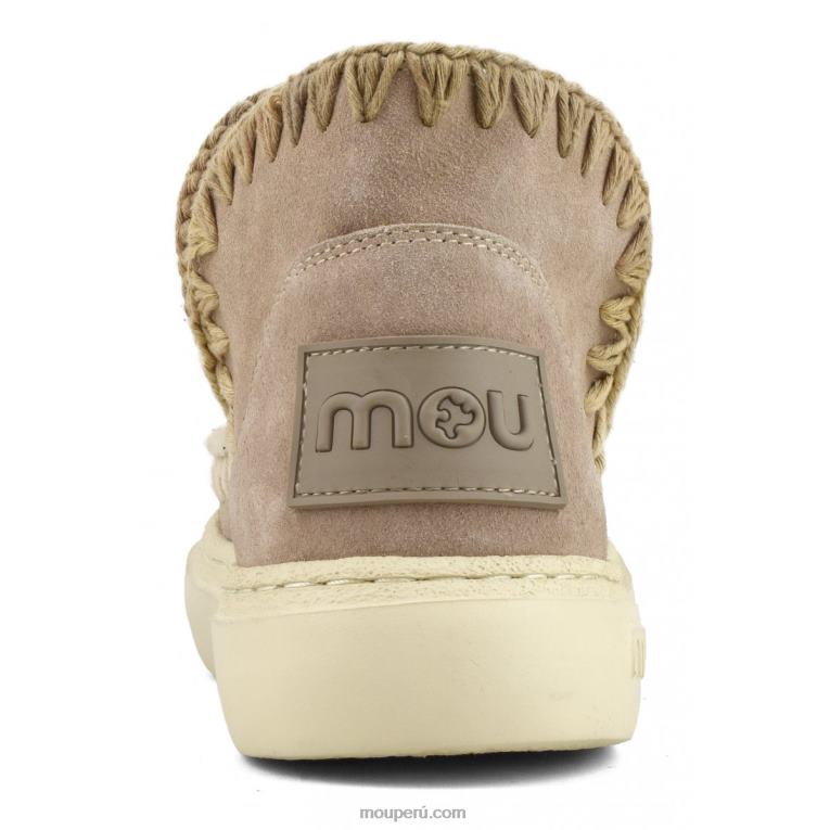 costuras degradadas de gamuza audaz mujer 8DRXZ84 arena rosa (fundente) Mou