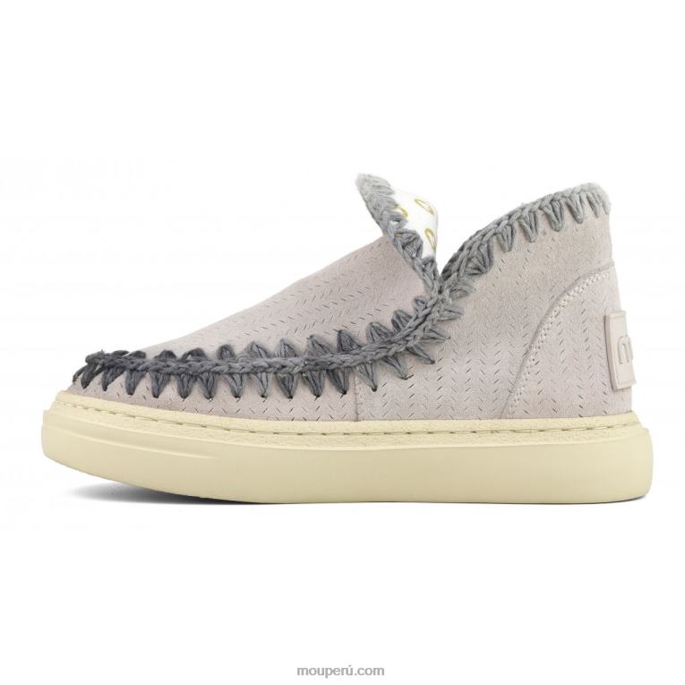 costuras degradadas de zapatillas llamativas mujer 8DRXZ90 tiza Mou