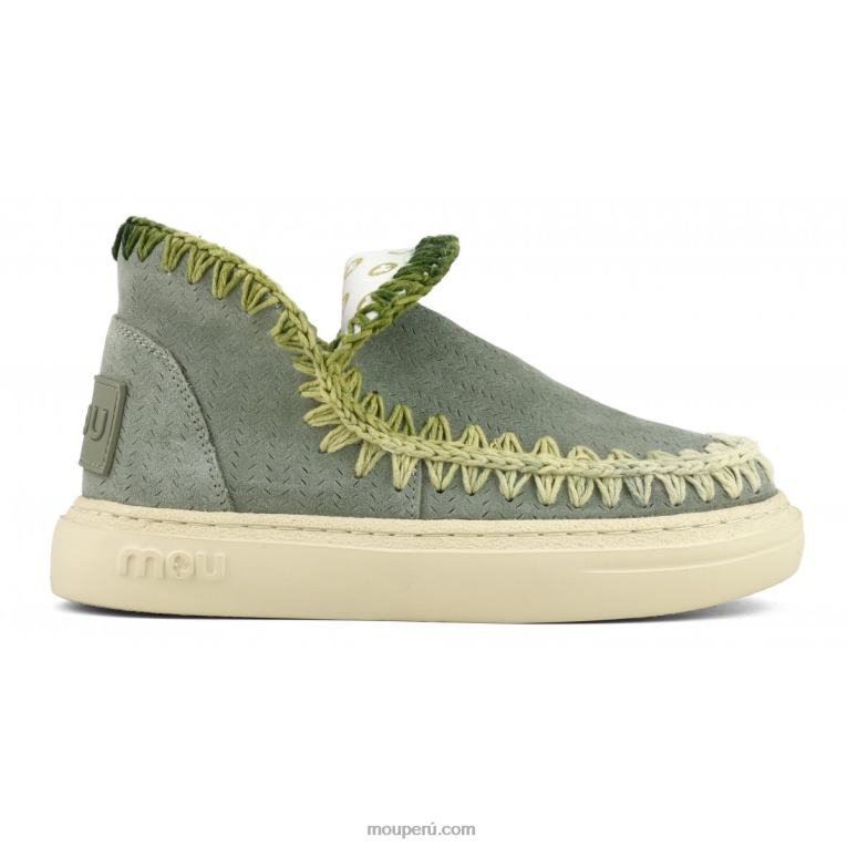 costuras degradadas de zapatillas llamativas mujer 8DRXZ91 salvia de verano Mou