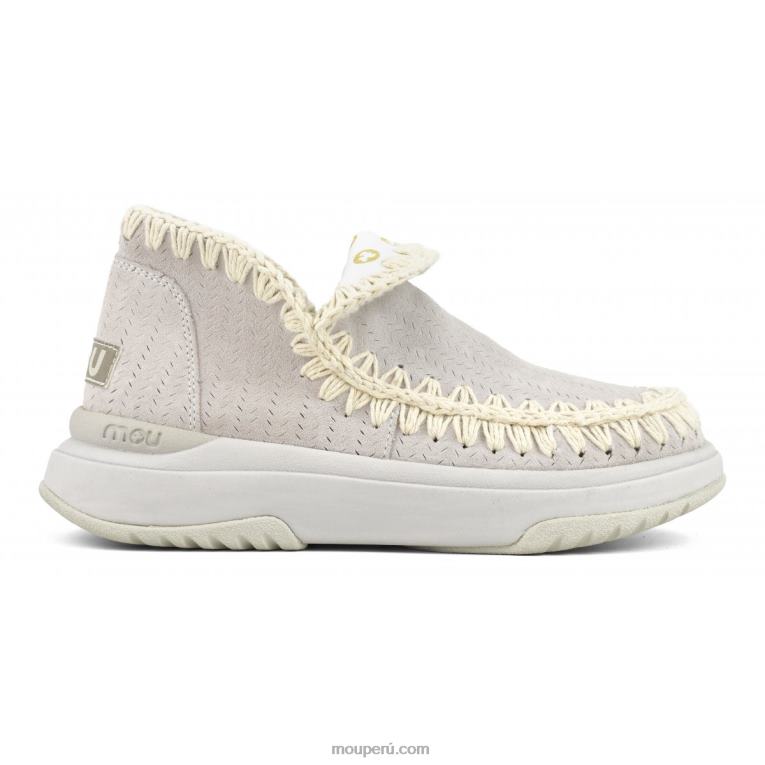 jogger de gamuza mujer 8DRXZ102 tiza Mou