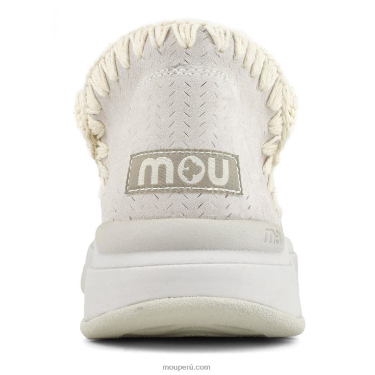 jogger de gamuza mujer 8DRXZ102 tiza Mou