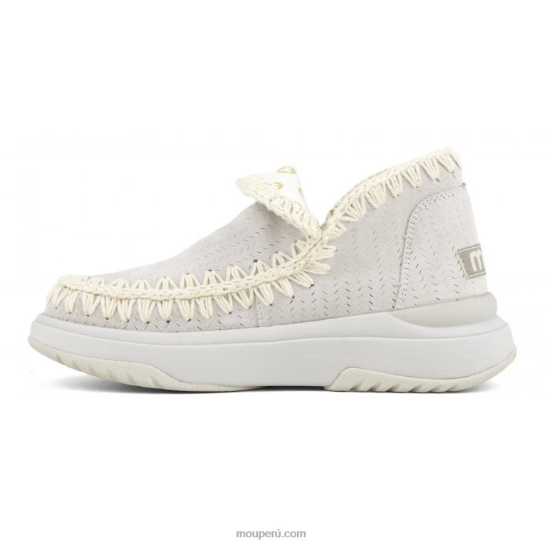 jogger de gamuza mujer 8DRXZ102 tiza Mou