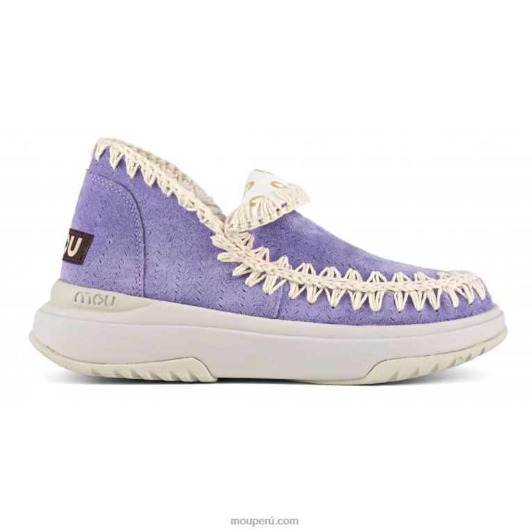 jogger de gamuza mujer 8DRXZ104 glicina Mou