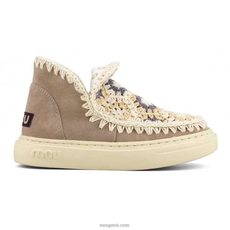 parte superior de ganchillo audaz mujer 8DRXZ78 arena rosa (fundente) Mou