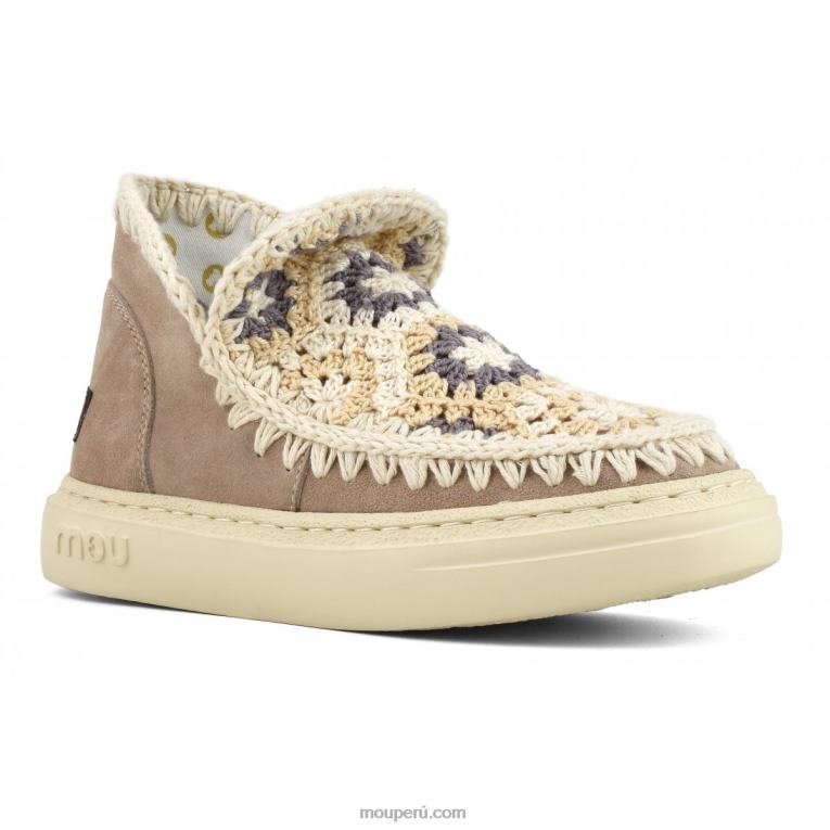 parte superior de ganchillo audaz mujer 8DRXZ78 arena rosa (fundente) Mou