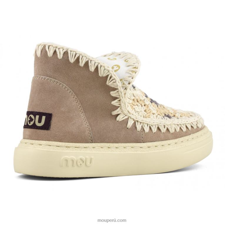 parte superior de ganchillo audaz mujer 8DRXZ78 arena rosa (fundente) Mou