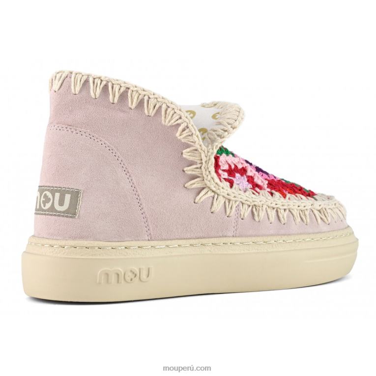 parte superior de ganchillo audaz mujer 8DRXZ79 polvo Mou