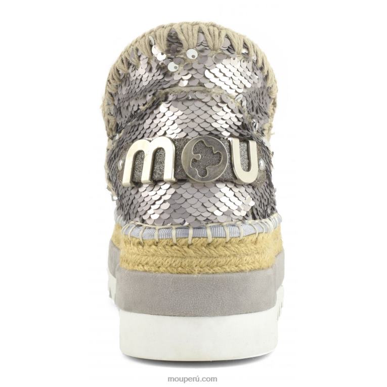 lentejuelas de yute esquimal mujer 8DRXZ217 lentejuelas bronce Mou