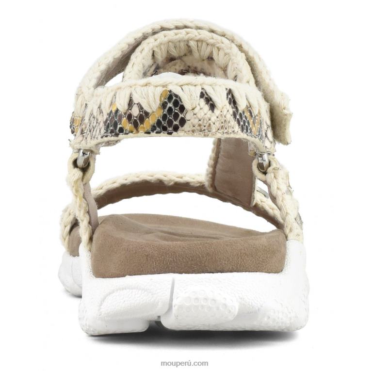 correa trasera de sandalia deportiva mujer 8DRXZ200 serpiente de roca Mou