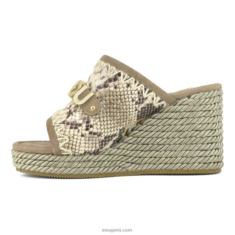 cuña de cuerda mujer 8DRXZ207 serpiente de roca Mou