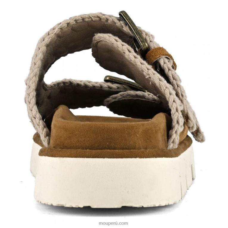 nueva bio con hebillas mujer 8DRXZ123 coñac Mou