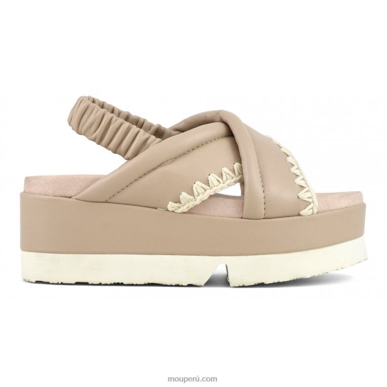 parte superior cruzada japonesa mujer 8DRXZ191 arena Mou