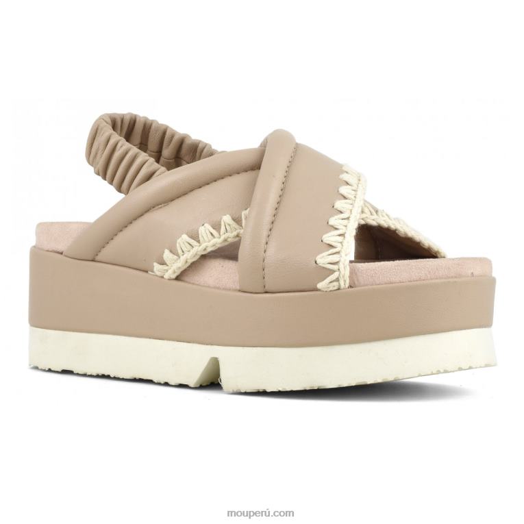 parte superior cruzada japonesa mujer 8DRXZ191 arena Mou