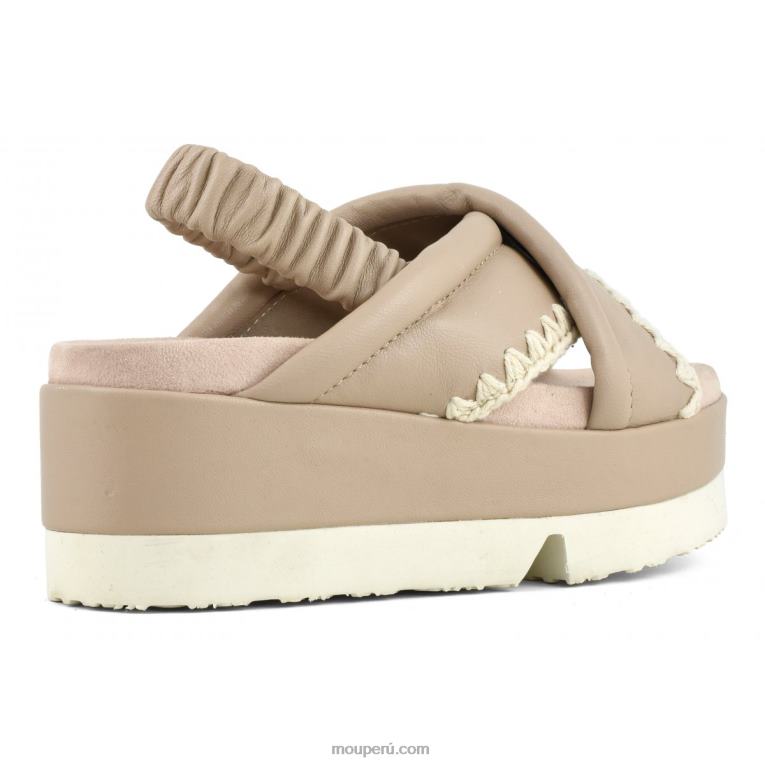 parte superior cruzada japonesa mujer 8DRXZ191 arena Mou