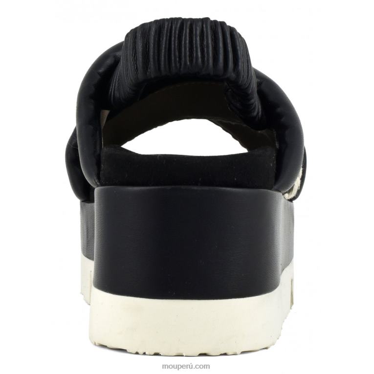 parte superior cruzada japonesa mujer 8DRXZ192 blanco negro Mou