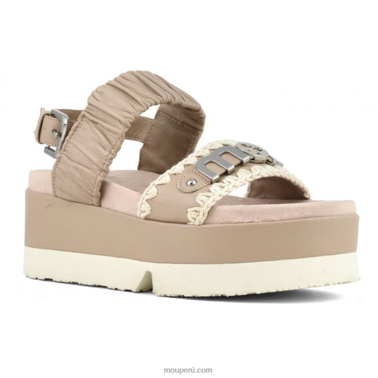 parte superior japonesa de dos bandas mujer 8DRXZ185 arena Mou