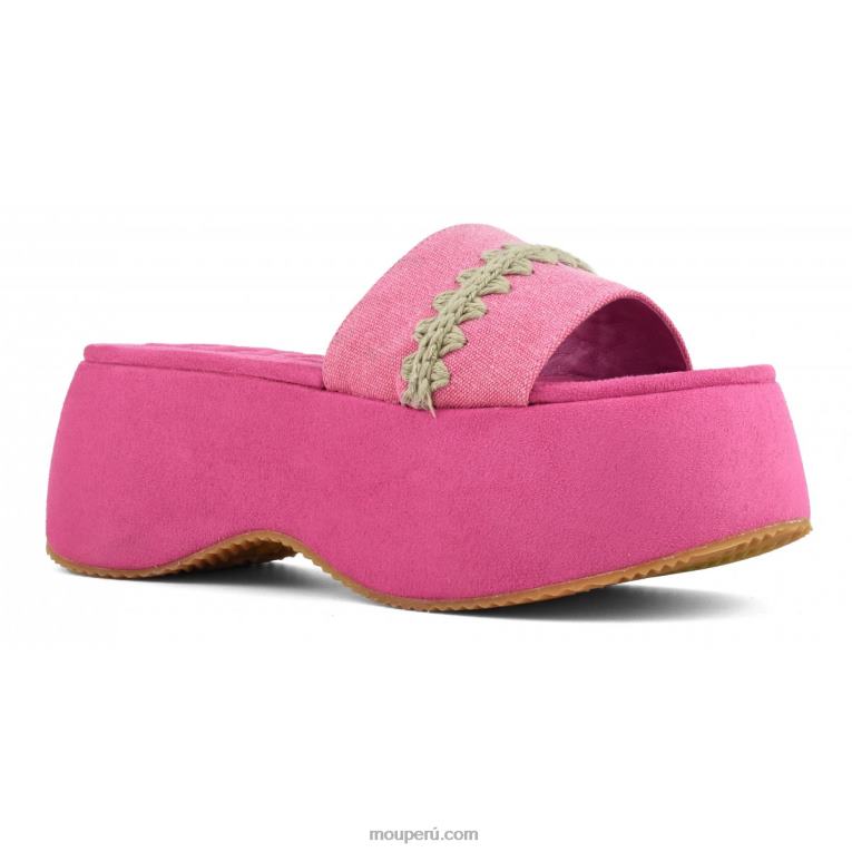 plataforma de sandalias gruesas mujer 8DRXZ138 rwfux Mou
