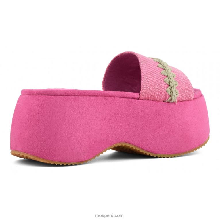 plataforma de sandalias gruesas mujer 8DRXZ138 rwfux Mou