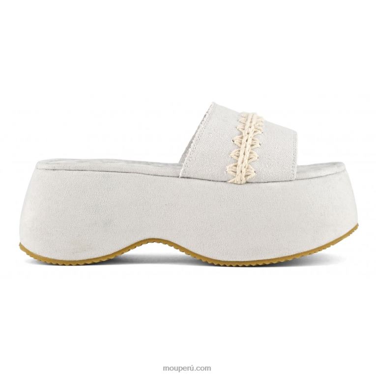 plataforma de sandalias gruesas mujer 8DRXZ139 rwbei Mou