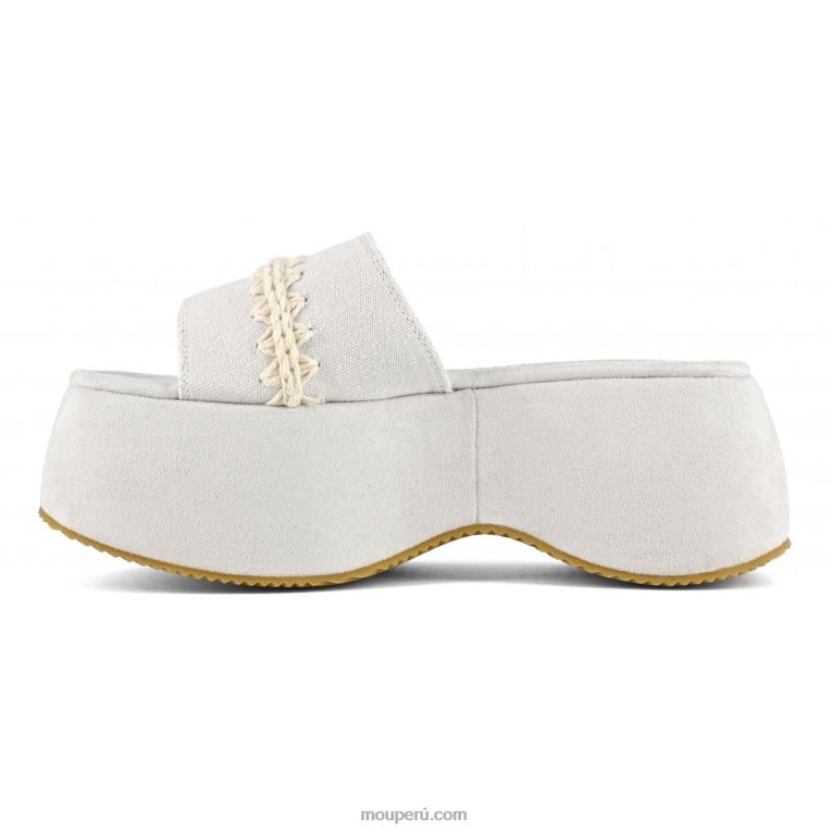 plataforma de sandalias gruesas mujer 8DRXZ139 rwbei Mou