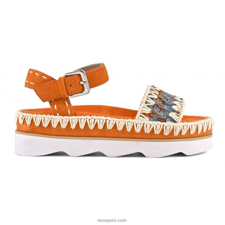 sandalia bio alta eva mujer 8DRXZ170 multicolor Mou