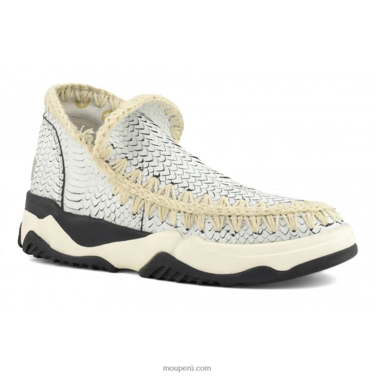 entrenador esquimal cuero especial mujer 8DRXZ66 blanco Mou