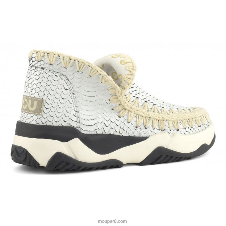 entrenador esquimal cuero especial mujer 8DRXZ66 blanco Mou