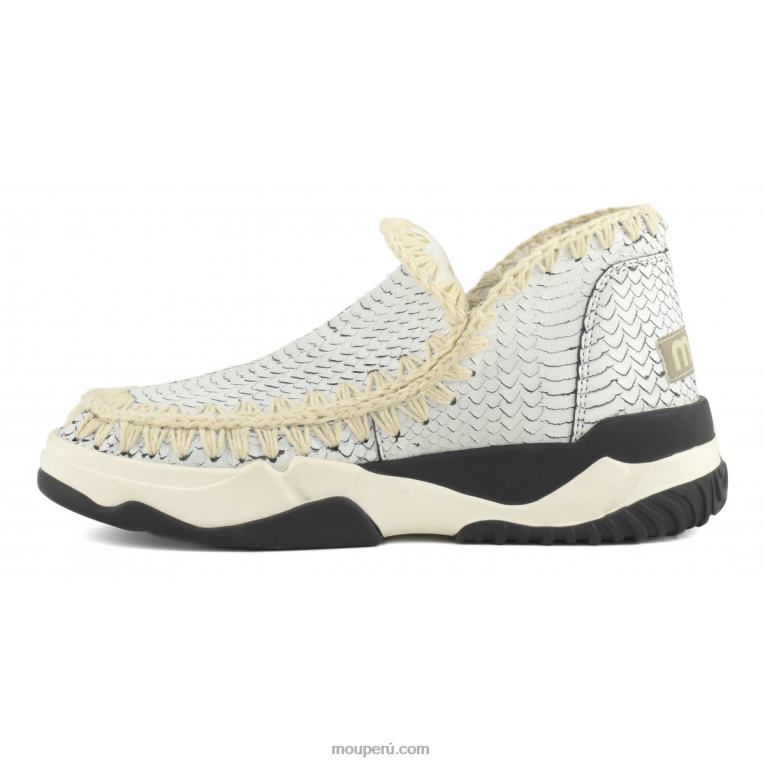 entrenador esquimal cuero especial mujer 8DRXZ66 blanco Mou