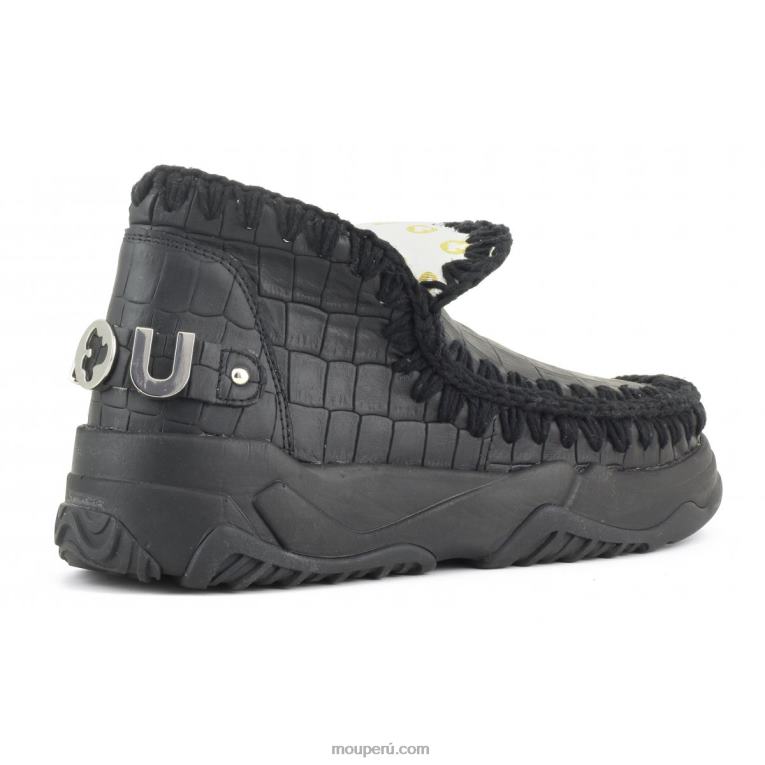 entrenador esquimal cuero especial mujer 8DRXZ68 coco negro Mou