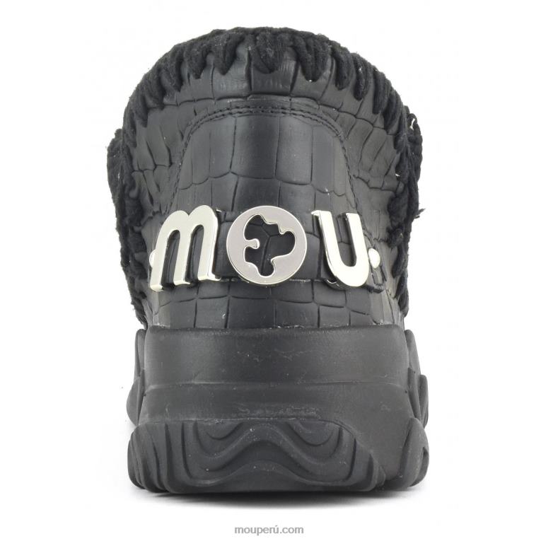 entrenador esquimal cuero especial mujer 8DRXZ68 coco negro Mou