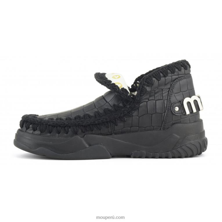 entrenador esquimal cuero especial mujer 8DRXZ68 coco negro Mou