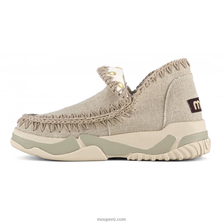 etiqueta tejida entrenador esquimal mujer 8DRXZ62 arena Mou