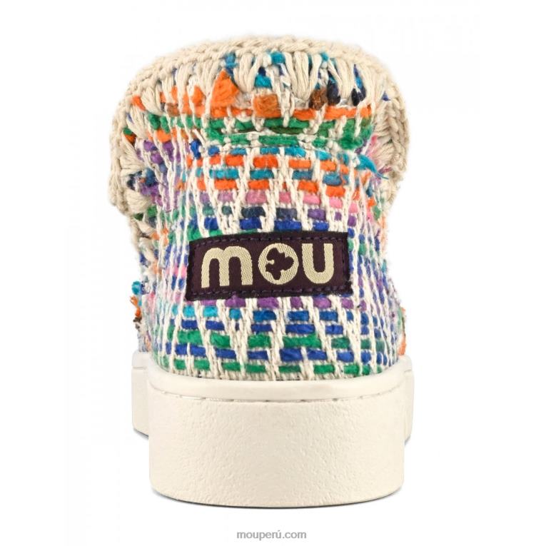 zapatilla de deporte textil tejido esquimal de verano mujer 8DRXZ2 multicolor Mou