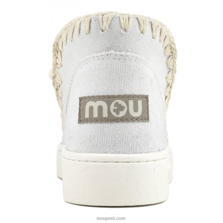 zapatilla de lona orgánica de verano mujer 8DRXZ24 rwbei Mou