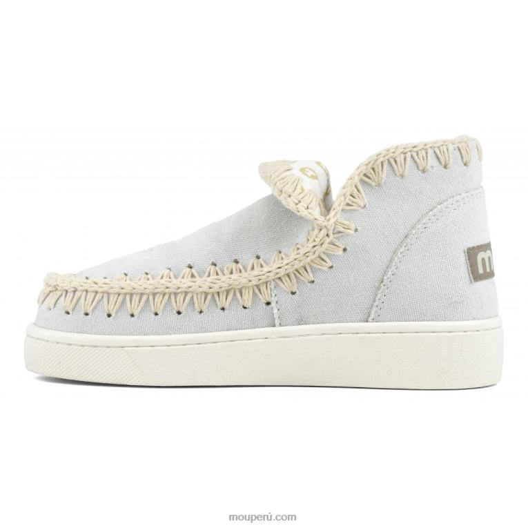 zapatilla de lona orgánica de verano mujer 8DRXZ24 rwbei Mou