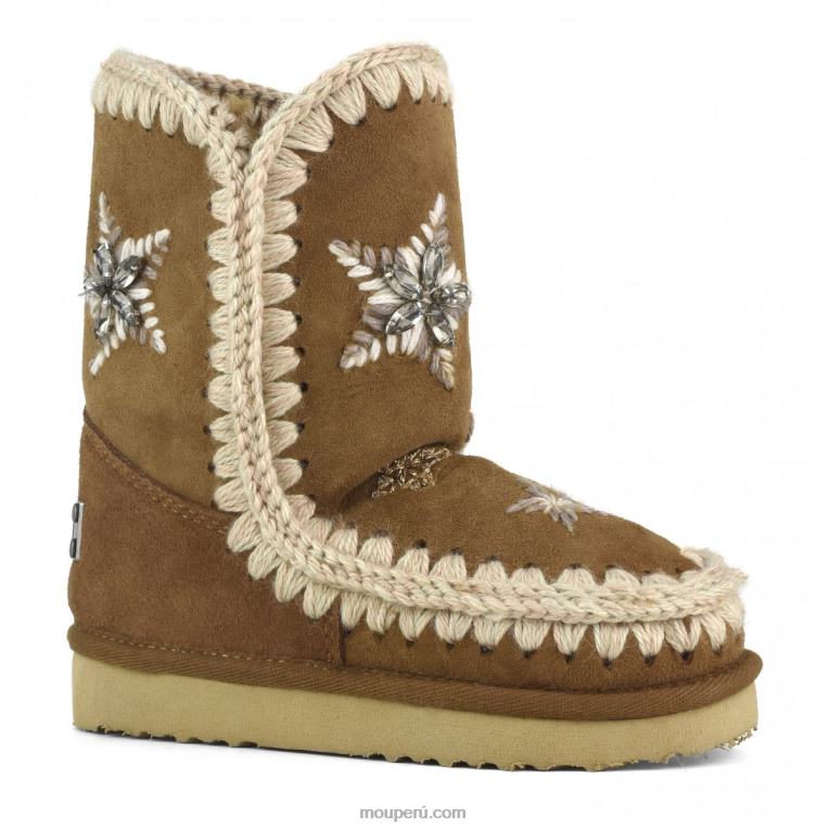 lana esquimal y estrellas de cristal niños 8DRXZ835 coñac Mou