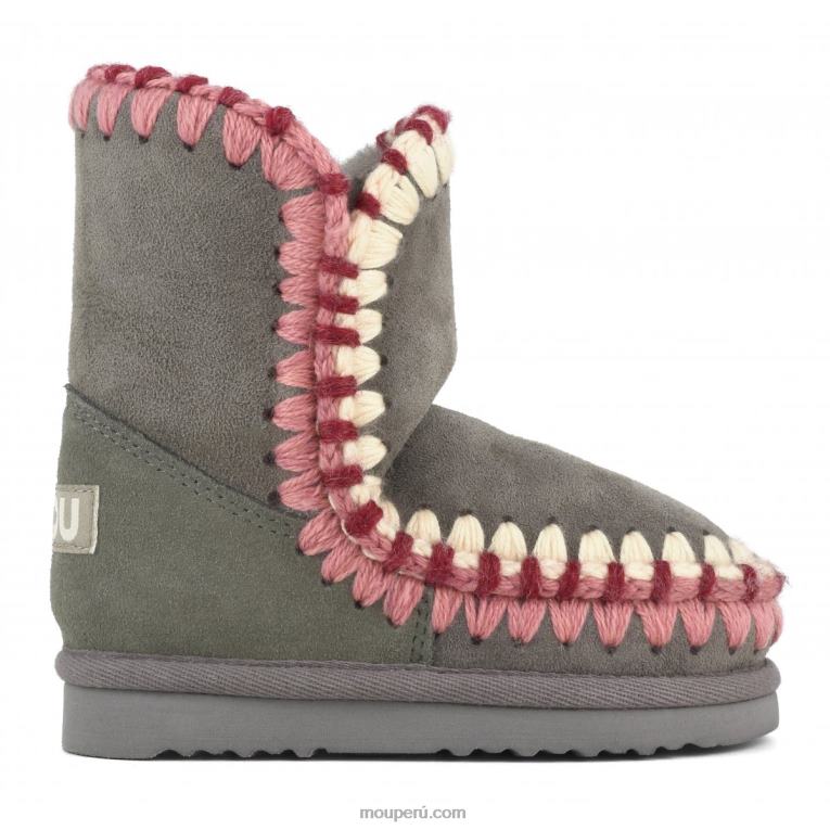 pespunte esquimal niños 8DRXZ833 nuevo gris Mou