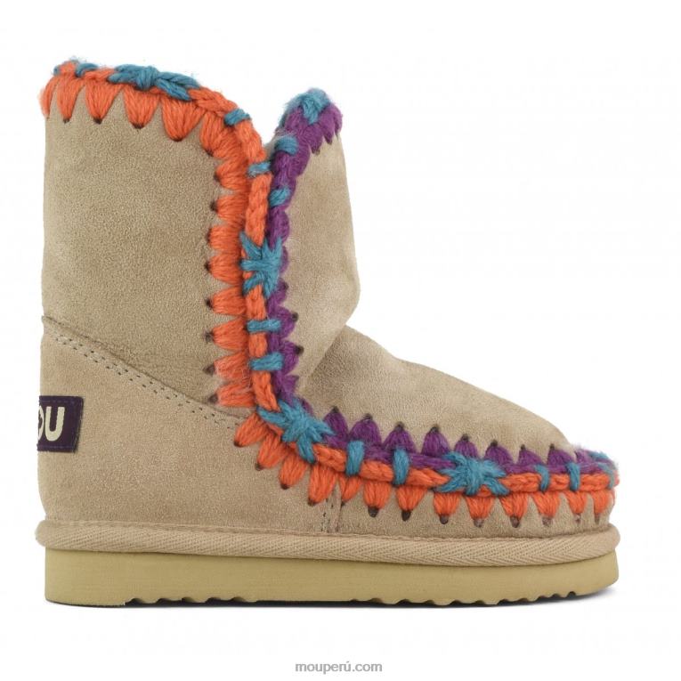 pespunte esquimal niños 8DRXZ834 camello Mou