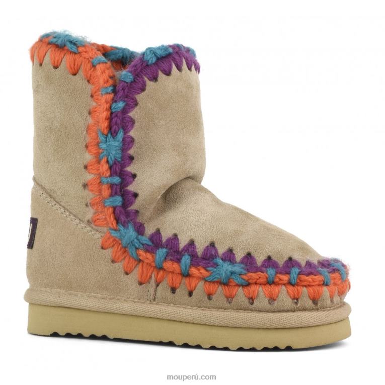 pespunte esquimal niños 8DRXZ834 camello Mou