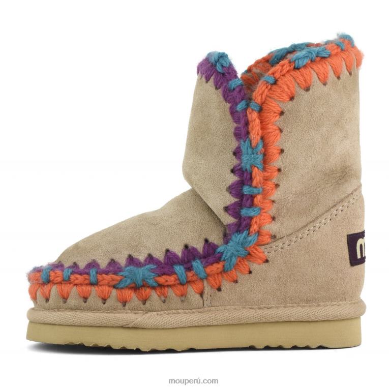 pespunte esquimal niños 8DRXZ834 camello Mou