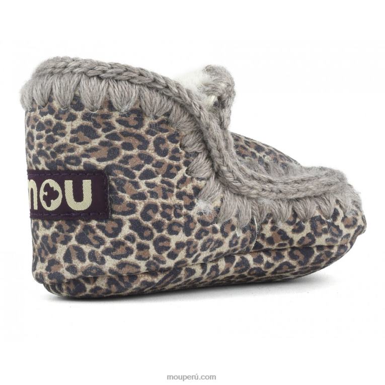 infante esquimal 812 niños 8DRXZ812 cuero de guepardo pequeño Mou