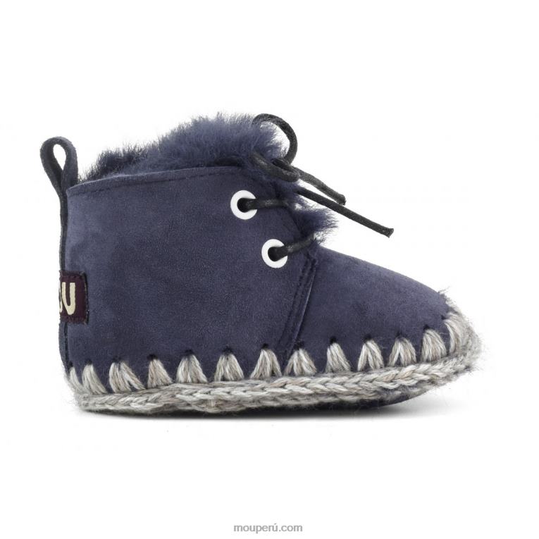 zapato infantil con cordones niños 8DRXZ828 abismo Mou