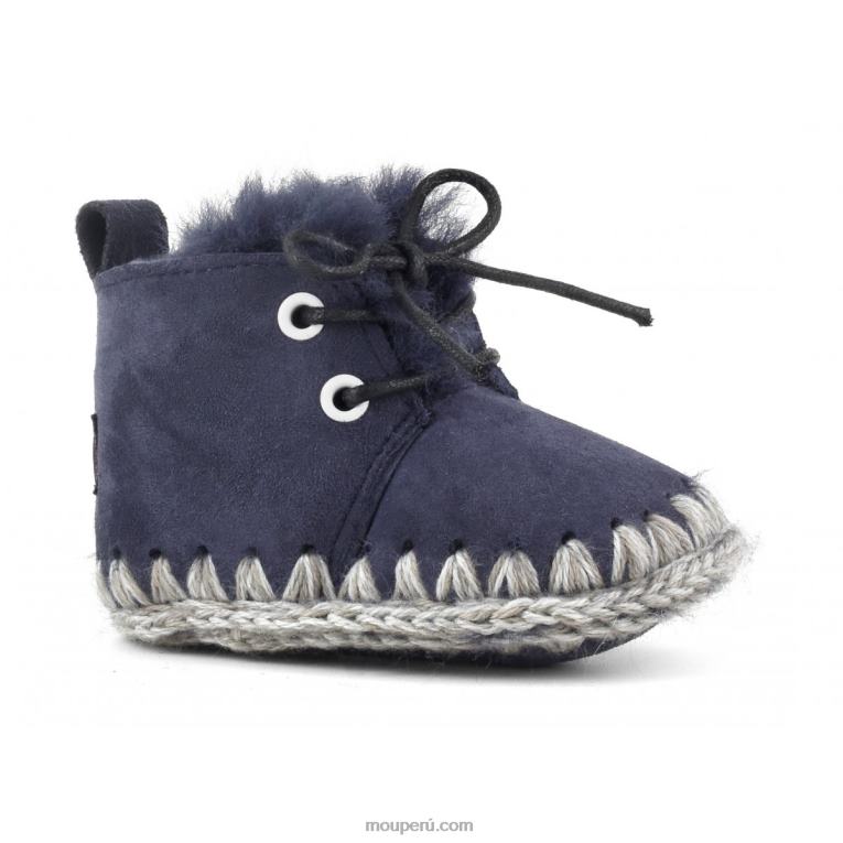 zapato infantil con cordones niños 8DRXZ828 abismo Mou