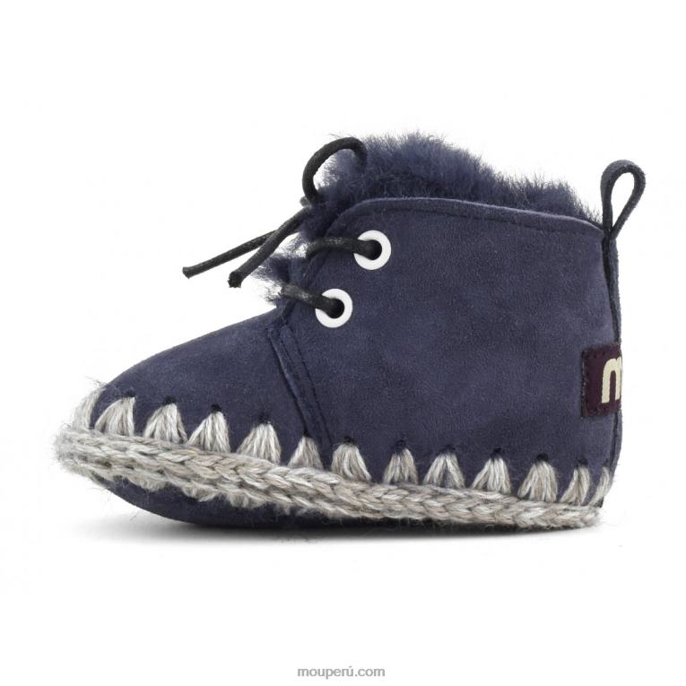 zapato infantil con cordones niños 8DRXZ828 abismo Mou