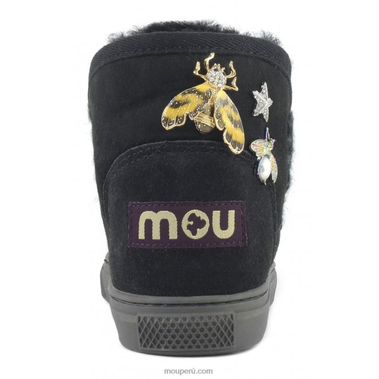 zapatillas esquimales accesorios mixtos niños 8DRXZ808 negro Mou