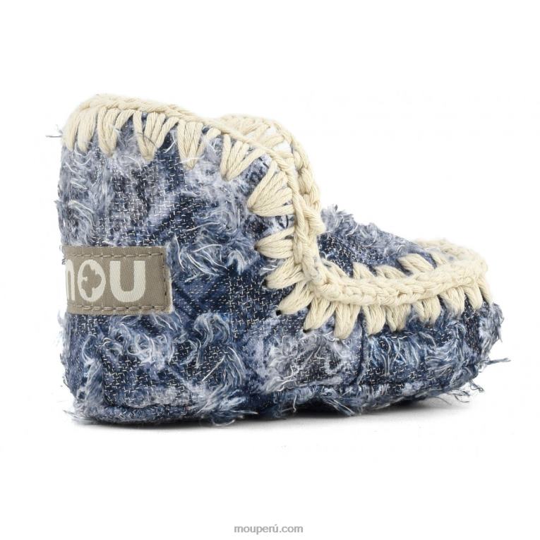 denim infantil esquimal de verano niños 8DRXZ795 mosaico de mezclilla Mou