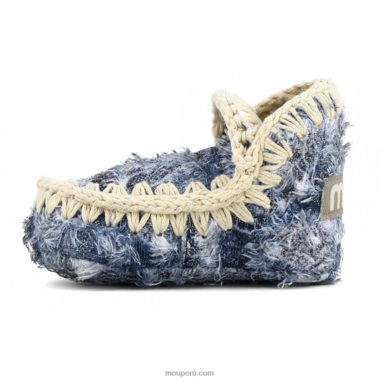 denim infantil esquimal de verano niños 8DRXZ795 mosaico de mezclilla Mou